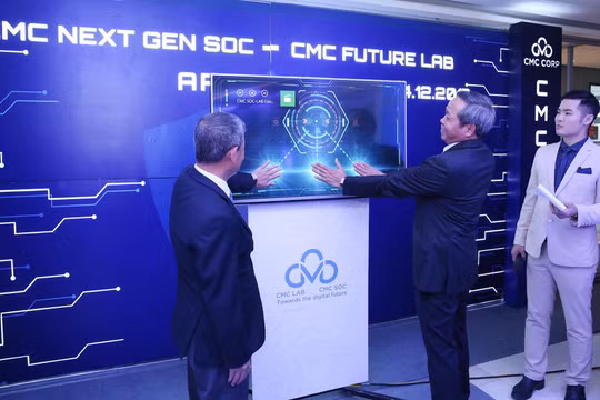 CMC NextGen SOC là sự kết hợp giữa 3 yếu tố: Con người, Công nghệ tương lai và Quy trình. Ảnh: Trang Minh