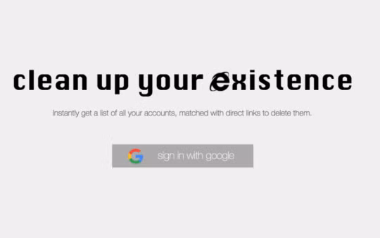 Xóa sạch sự tồn tại trên Internet chỉ với vài cú click chuột