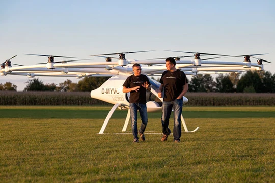 Volocopter 2X dự kiến hoạt động vào năm 2018