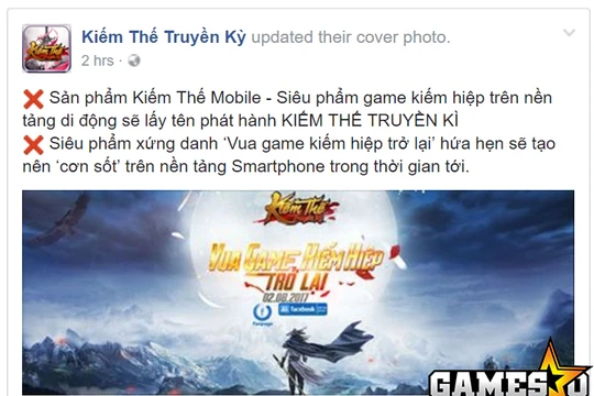 Kiếm thế truyền kỳ đã trở lại