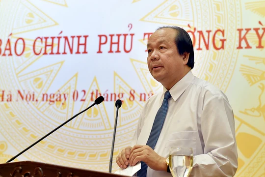 Bộ trưởng - Chủ nhiệm Văn phòng Chính phủ Mai Tiến Dũng