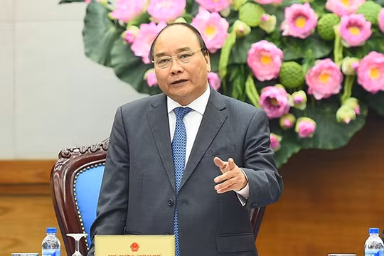 Thủ tướng Nguyễn Xuân Phúc chủ trì cuộc họp