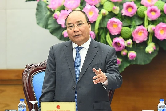 Thủ tướng Nguyễn Xuân Phúc chủ trì cuộc họp