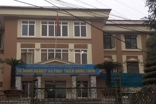 Trụ sở Sở Nông nghiệp và Phát triển nông thôn tỉnh Thái Nguyên. 