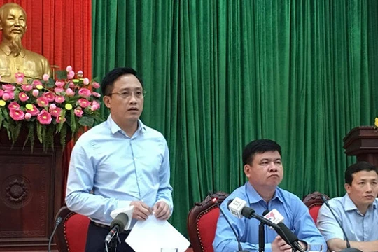 Ông Mai Sơn, Cục phó Cục Thuế Hà Nội. Ảnh Mai Hà/Thanh niên 