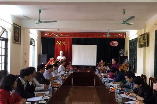 Toàn cảnh buổi làm việc