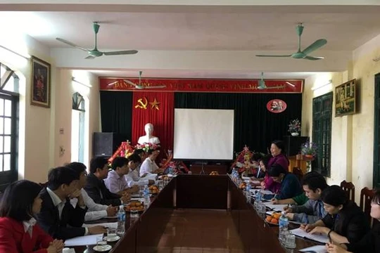 Toàn cảnh buổi làm việc