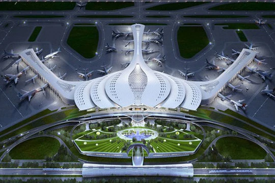 Thiết kế sân bay Long Thành.