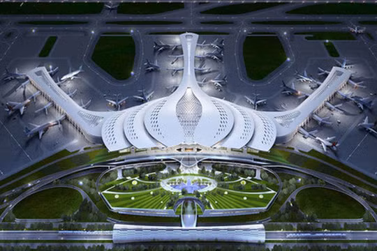 Thiết kế sân bay Long Thành.