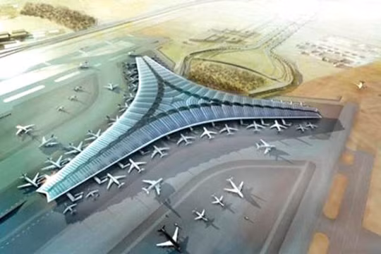 Một phối cảnh của dự án sân bay Long Thành