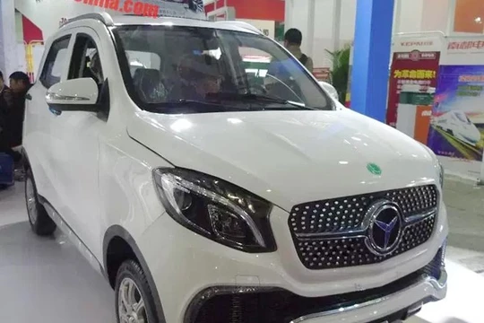 Luxing iStar với ngoại thất nhái xe Mercedes-Benz.