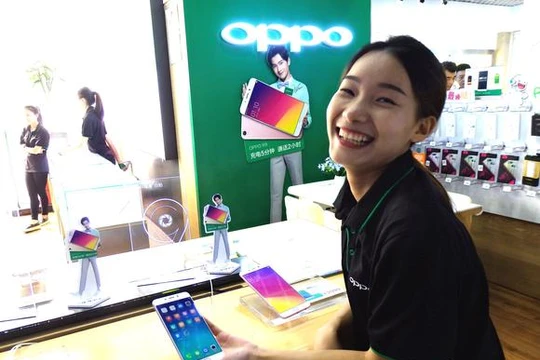 Oppo đang là nhãn hiệu smartphone bán chạy số 1 Trung Quốc