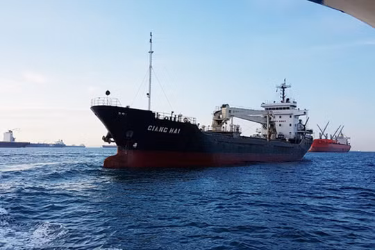 Tàu Giang Hải. Nguồn Internet