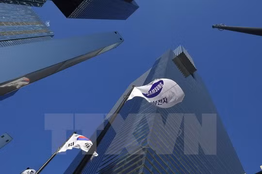 Trụ sở của tập đoàn Samsung ở Seoul, Hàn Quốc. (Nguồn: AFP/TTXVN)