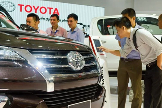 Nhiều mẫu xe Toyota giảm giá khá sâu