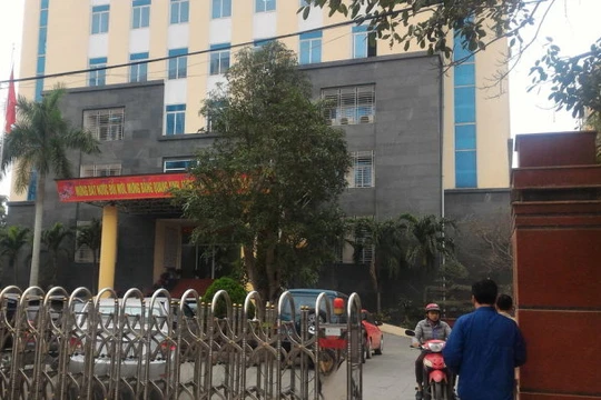 Trụ sở Sở Tài nguyên và Môi trường Thanh Hoá