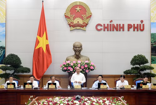 Thủ tướng phát biểu mở đầu tại phiên họp. Ảnh VGP/Quang Hiếu