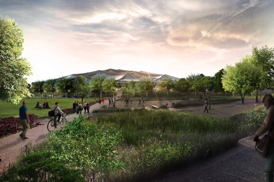 Phối cảnh của dự án