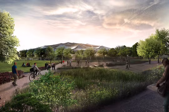 Phối cảnh của dự án