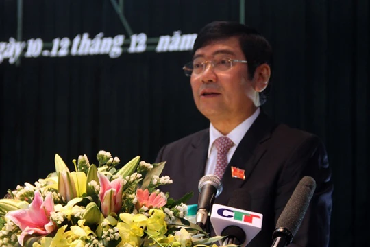 Nguyên Bí thư Tỉnh ủy Vĩnh Phúc Phùng Quang Hùng. Nguồn Vietnamnet