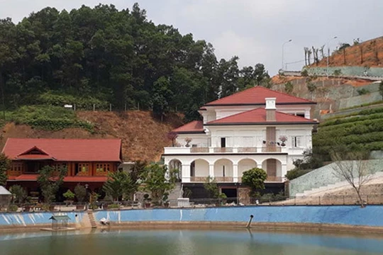 "Biệt phủ" của ông Phạm Sỹ Quý