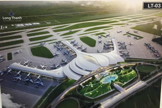 Phương án thiết kế sân bay Long Thành hình cánh sen LT - 03 