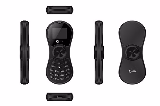 " Điện thoại + Spinner + tai nghe Bluetooth = Chilli K188" chính là slogan của chiếc điện thoại này.