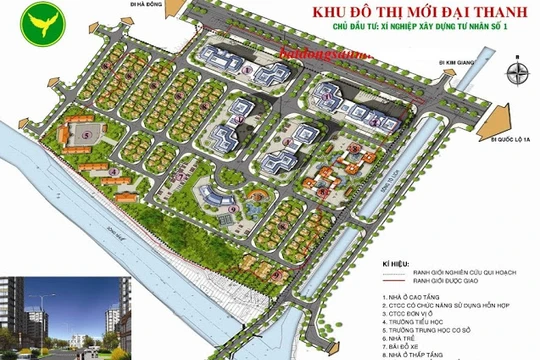 Phối cảnh của dự án