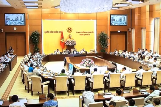 Từ ngày 8/5 đến ngày 10/5/2019, Phiên họp thứ 34 của Ủy ban Thường vụ Quốc hội sẽ diễn ra tại Nhà Quốc hội, Hà Nội.