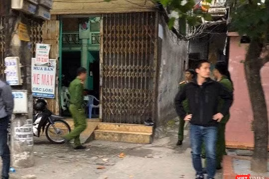 Căn nhà nơi xảy ra sự việc. Ảnh: Đỗ Thanh Tùng