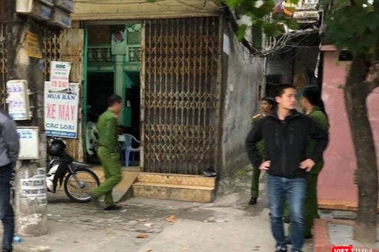 Căn nhà nơi xảy ra sự việc. Ảnh: Đỗ Thanh Tùng