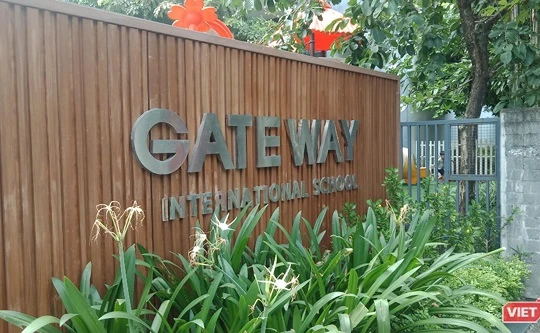 Trường Gateway tự nhận là "trường quốc tế".