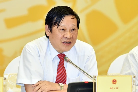 Thứ trưởng Bộ Y tế Nguyễn Viết Tiến.