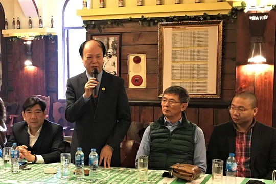 Ông Nguyễn Đình Thắng - Chủ tịch Liên Việt PostBank vừa được bầu giữ chức Phó Chủ tịch Hội Truyền thông số Việt Nam.