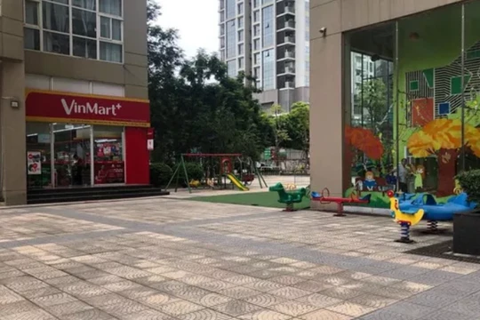 Khu vực nơi ông Khương rơi xuống tử vong