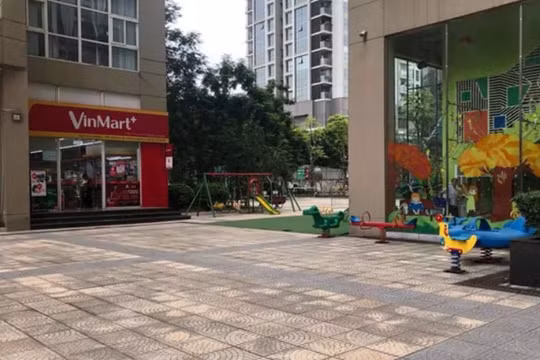 Khu vực nơi ông Khương rơi xuống tử vong