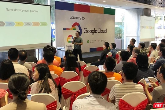Hội thảo Google Cloud for Start-ups tổ chức tại TP.Hồ Chí Minh với sự tham dự của hàng trăm start-up và các nhà phát triển vừa diễn ra sáng nay.