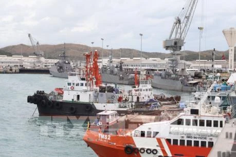 Cảng Sattahip, nơi diễn ra cuộc diễn tập ASEAN - Mỹ.