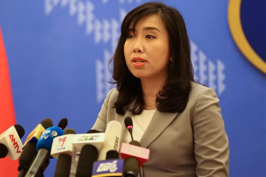 Người phát ngôn Bộ Ngoại giao Lê Thị Thu Hằng cho biết nhóm tàu địa chất Hải Dương 8 của Trung Quốc đã dừng khảo sát địa chấn và rời khỏi vùng đặc quyền kinh tế và thềm lục địa phía đông nam Việt Nam.