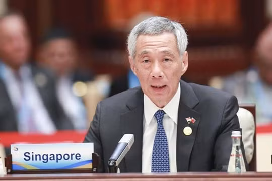 Thủ tướng Singapore Lý Hiển Long. Ảnh: Tân Hoa Xã.
