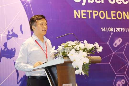 Ông Đỗ Việt Thắng, Phó Giám đốc Trung tâm Trung tâm Công nghệ thông tin và Giám sát An ninh mạng (Ban Cơ yếu Chính phủ).