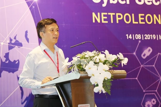 Ông Đỗ Việt Thắng, Phó Giám đốc Trung tâm Trung tâm Công nghệ thông tin và Giám sát An ninh mạng (Ban Cơ yếu Chính phủ).