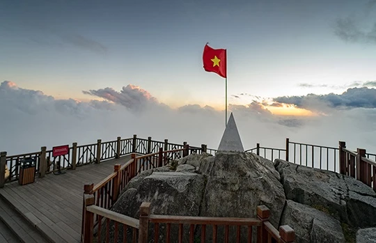 Chiều cao mới ghi nhận được của "nóc nhà Đông Dương" là 3.147,3m.