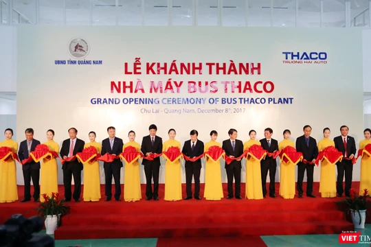 Lễ khánh thành Nhà máy Bus Thaco