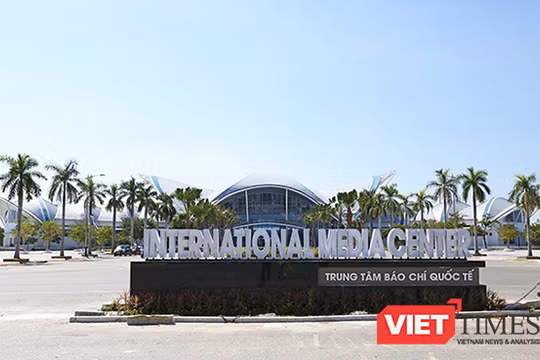  Trung tâm Báo chí quốc tế tại Đà Nẵng phục vụ APEC 2017 hoàn thành sau 8 tháng thi công.