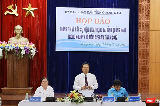Theo ông Lê Văn Thanh, Phó Chủ tịch UBND tỉnh Quảng Nam, hiện công tác chuẩn bị cho sự kiện Năm APEC 2017 tại Quảng Nam đã hoàn tất.