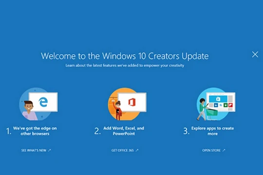 Những tính năng mới trên Windows 10 Creators Update