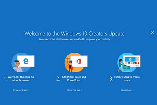 Những tính năng mới trên Windows 10 Creators Update