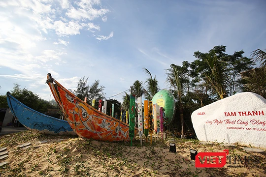 “Con đường thuyền thúng” độc đáo ở Quảng Nam khiến du khách mê mẩn.