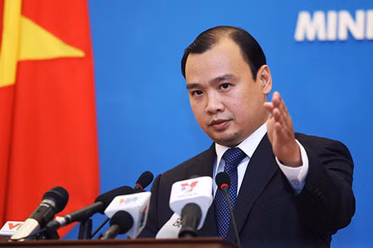 Người Phát ngôn Bộ Ngoại giao Việt Nam Lê Hải Bình 